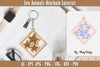 Keychain Sea Animals Laser Cut SVG Bundle