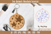 Keychain Sea Animals Laser Cut SVG Bundle