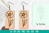 Flower Earring SVG Bundle
