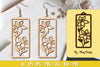 Flower Earring Laser Cut SVG Bundle