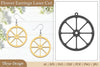 Lasercut Flower Earrings SVG Bundle