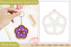 Flower Keychain SVG Bundle