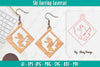 Ski Earring Laser Cut SVG Bundle