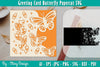 Butterfly Papercut Greeting Card SVG Bundle