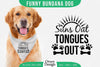 Funny Dog Bandana SVG Bundle