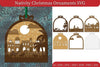 Nativity Christmas Ornament SVG Bundle