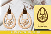 Flower Earring Laser Cut SVG Bundle