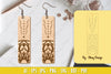 Mandala Earrings SVG Bundle