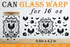 Halloween 16 oz Can Glass Wrap SVG Bundle