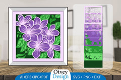 3D Layered Flower Papercut SVG Bundle 3 - CraftNest - Digital Crafting and Art
