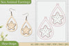 Sea Animal Earrings SVG Bundle