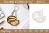 Watermelon Fruit Keychain SVG Bundle