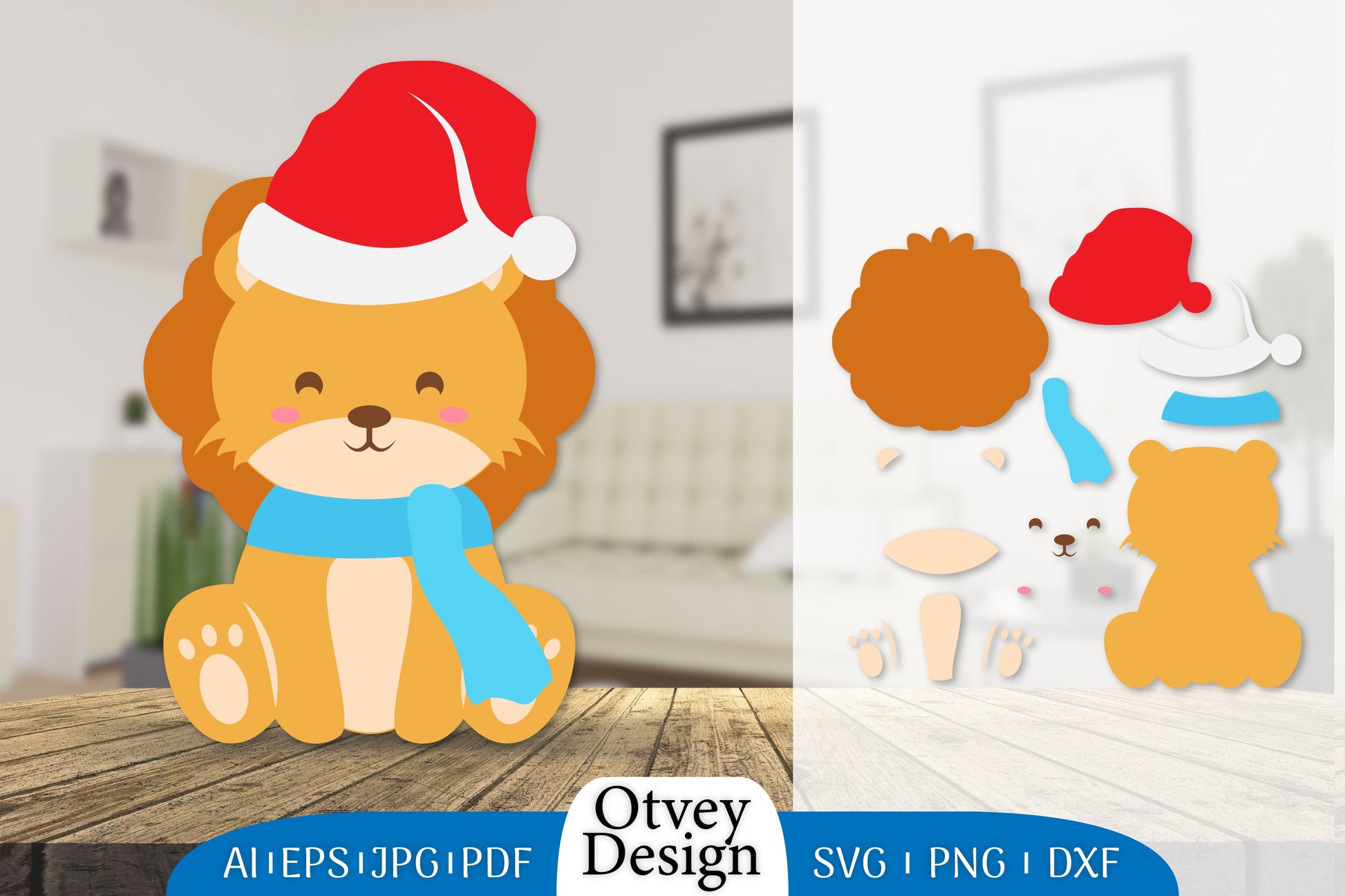 Animals Christmas SVG Bundle 11 - CraftNest - Digital Crafting and Art