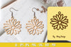 Flower Earring Laser Cut SVG Bundle