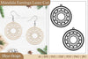 Earrings Mandala SVG Bundle