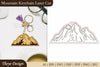 Mountain Key Chain SVG Bundle