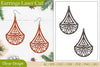 Lasercut Mandala Earrings SVG Bundle