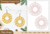 Earrings Mandala Lasercut SVG Bundle