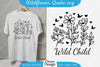Wildflowers Quote Motivational Sayings SVG Bundle