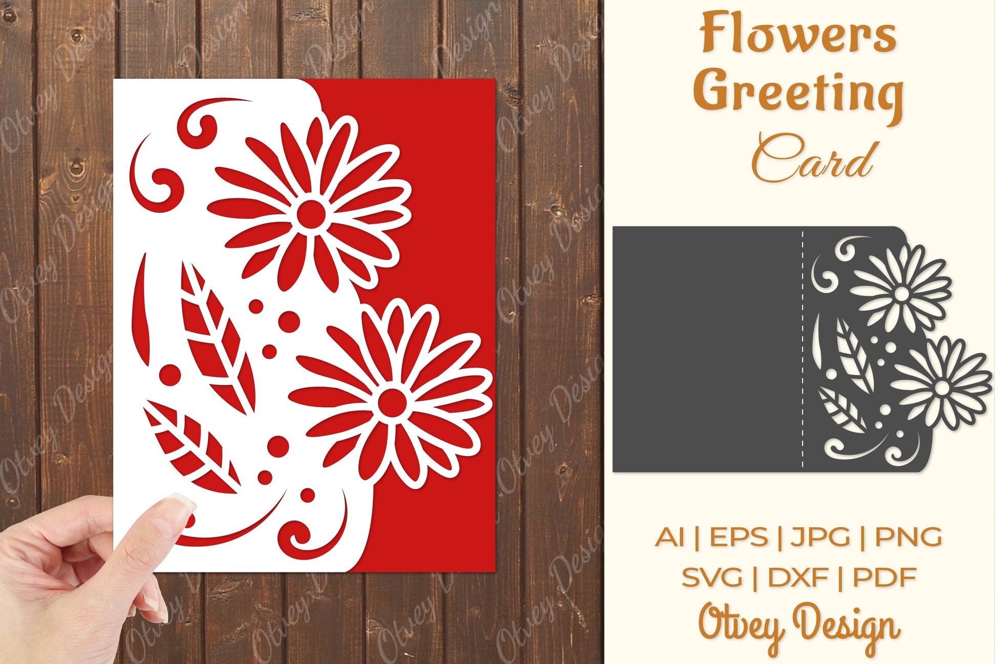 Flowers Card Cover Paper Cut SVG Bundle 7 - CraftNest - Digital Crafting and Art