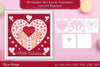 Shadow Box Happy Valentine Layered Papercut SVG