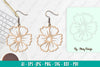 Flower Earring SVG Bundle