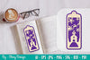 Santa Sleigh Bookmark SVG Bundle