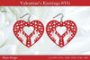 Valentine Earrings SVG Bundle