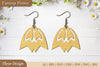 Flower Earrings SVG Bundle