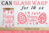 Happy Easter Day 16oz Can Glass Wrap SVG Bundle