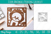Animals Peeking Lasercut SVG Bundle
