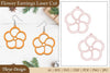 Earrings Lasercut Flower SVG Bundle