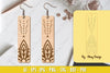 Earrings Mandala SVG Bundle