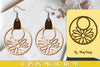 Flower Earring Laser Cut SVG Bundle