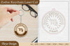 Zodiac Keychain SVG Bundles