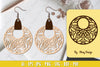 Earrings Mandala SVG Bundle
