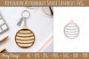Astronaut Space Keychain Earring SVG Bundle