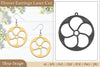 Lasercut Flower Earrings SVG Bundle