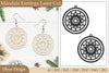 Earrings Mandala SVG Bundle