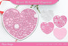 Heart D Layered Papercut SVG Bundle