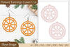 Earrings Lasercut Flower SVG Bundle