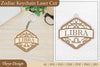 Zodiac Keychain SVG Bundle