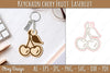 Chery Fruit Keychain Lasercut SVG Bundle