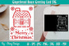 Gingerbread House Greeting Card SVG Bundle