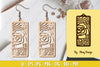 Flower Earring Laser Cut SVG Bundle