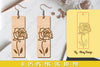 Flower Earring Laser Cut SVG Bundle