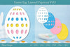 Easter Egg Layered Papercut SVG Bundle