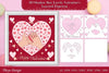 Shadow Box Happy Valentine Layered Papercut SVG