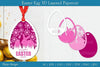 Easter Egg Layered Papercut SVG Bundle