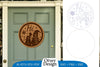 Snowman Round Door Ornament Lasercut SVG Bundle
